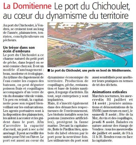 Port du Chichoulet 25 07 2019
