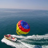 Jet-rando-34-valras-port-vendres-plage-jet-ski-rando-parachute-fly-fish-board-Parachute ascensionnel © dom