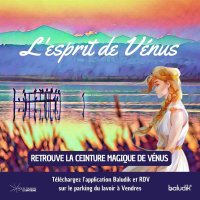 Visuel parcours Baludik 2024 - L'esprit de Vénus © OT La Domitienne