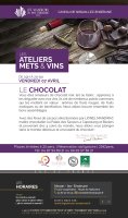 newsletter-atelier-mets-et-vins-chocolat © Dom 