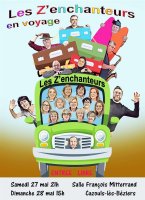 Affiche Les Z'enchanteurs en voyage 2023 © OT La Domitienne