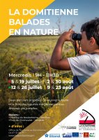 Flyer Balades en Nature 2023 © dom 
