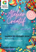 Atelier Créatif enfants 100224 - 1 © Mairie de Cazouls-lès-Béziers 