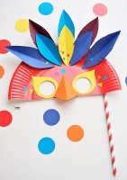 atelier masque carnaval © Médiathèques & Ludothèque en Domitienne