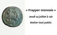 Frapper monnaie &copy; Le mus&eacute;e d'Enserune