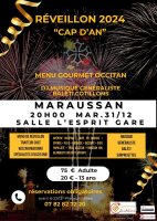 REVEILLON 2024maraussan dom (1).pdf - 1 &copy; Reveillon