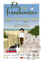 AFFICHE TRANSHUMANCE 2025 &copy; dom 