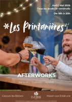 Afterworks (Flyer (A4)) - 1 &copy; vignerons pays d'enserune