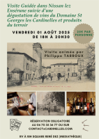 Copie de Beige Noir Marron Moderne Illustration Photos Ev&egrave;nement Tourisme Visite Guid&eacute;e Affiche Poster - 1 &copy; Cardinelles